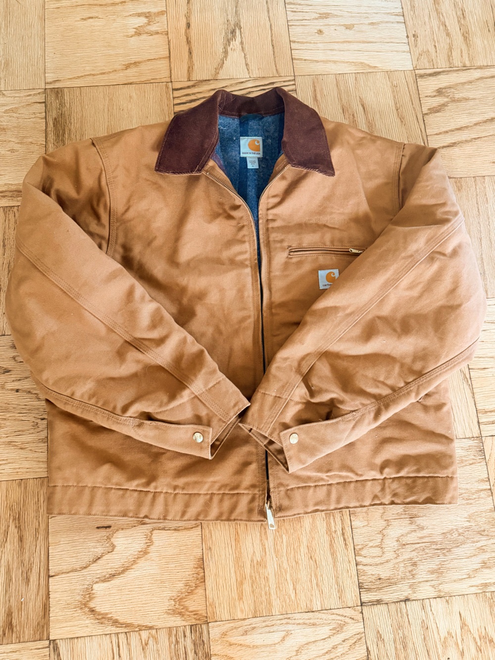 Carhartt Detroit J001 Brown Work Jacket